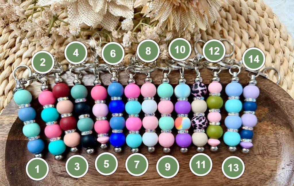 Beaded Keychains