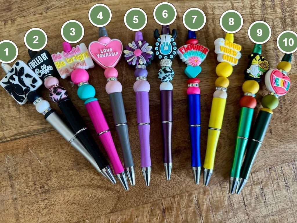 Charm Topper Pens