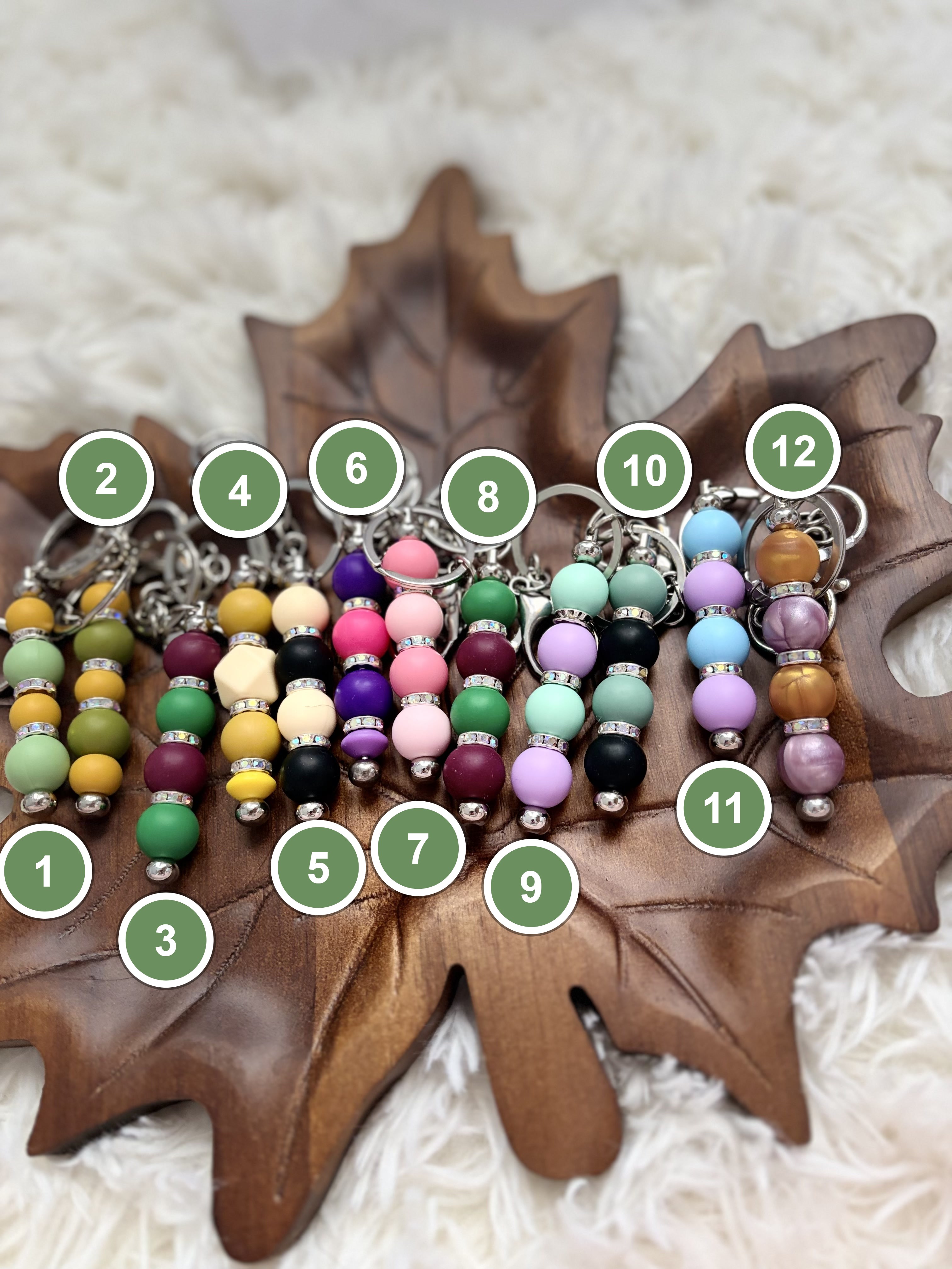 Fancy Beaded Keychains