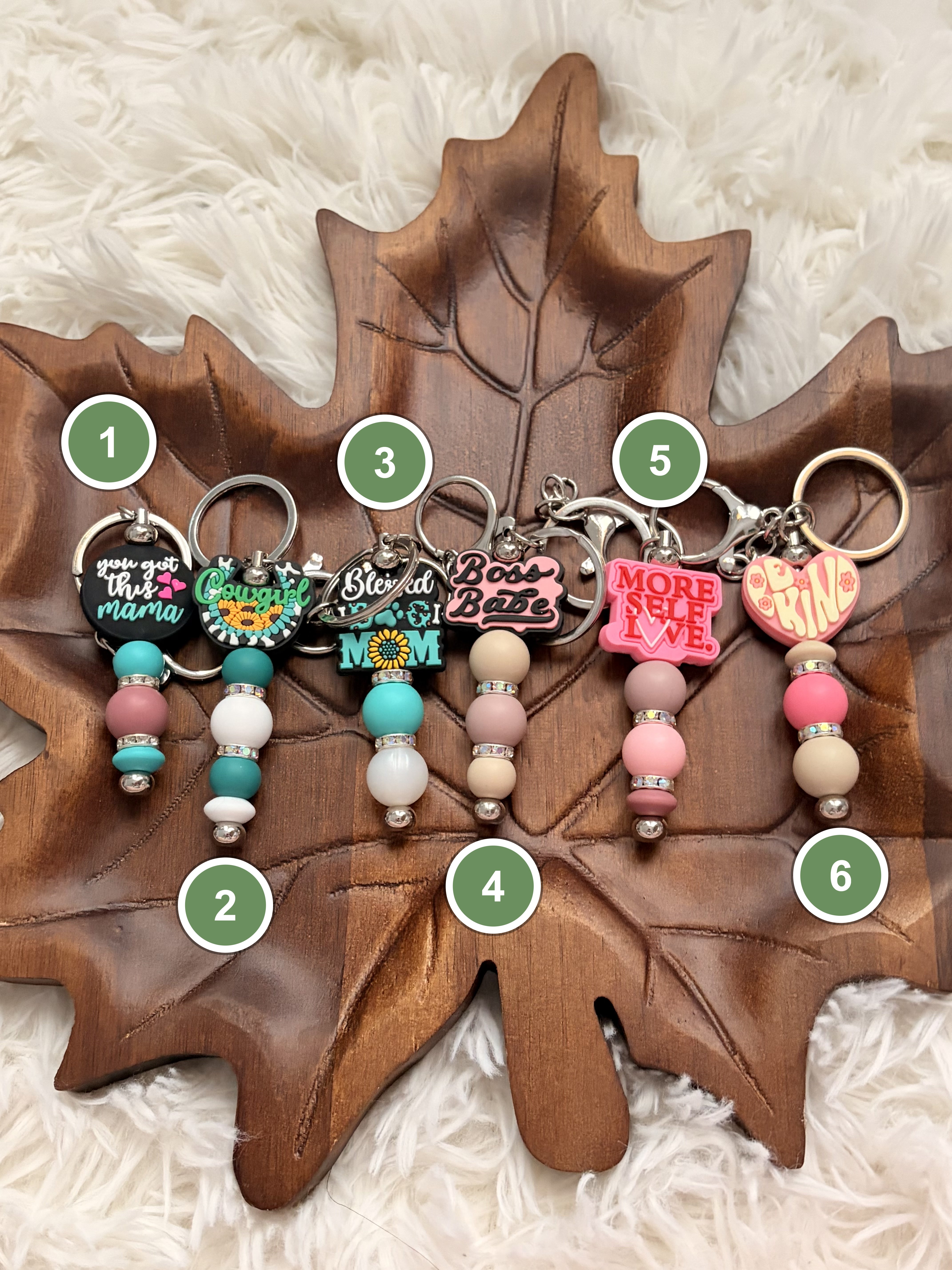 Self Affirmation Keychains