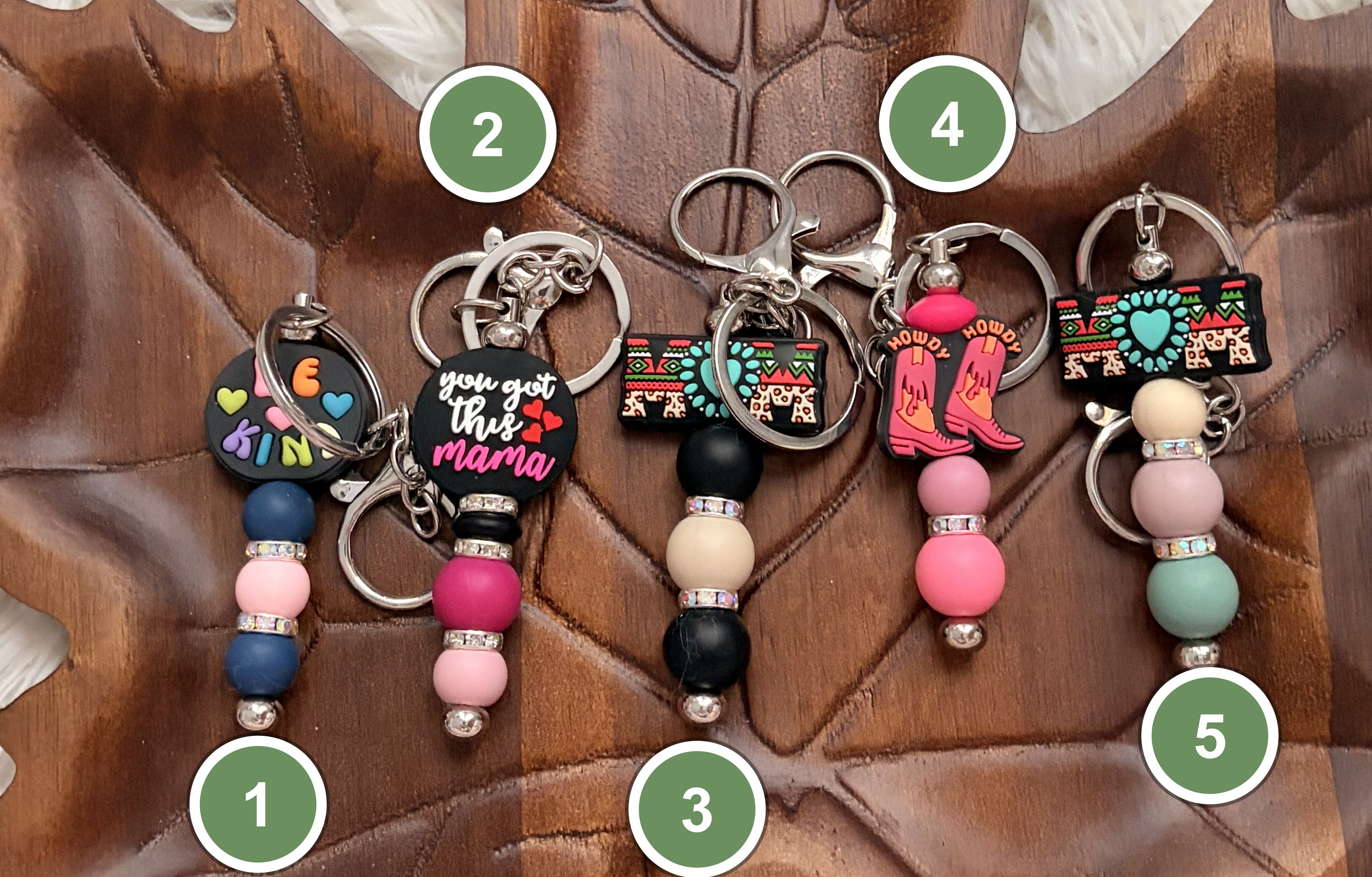 Self Affirmation Keychains